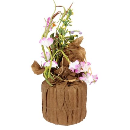 DEKORACJA WIOSENNA KOMPOZYCJA KWIATOWA RÓŻOWA