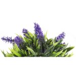 Autentyczna Kula Dekoracyjna z Lawendą 18 cm - Odporna na Warunki Atmosferyczne - obrazek 2