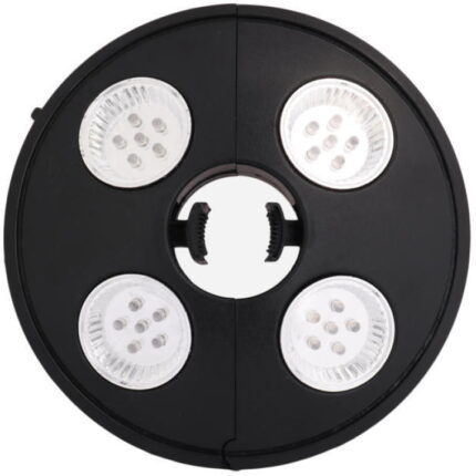 Wielofunkcyjna Lampa LED do Parasola Ogrodowego z Dwustronnym Źródłem Światła