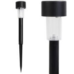 Słoneczny Słupek Oświetleniowy z Czujnikiem Zmierzchu - Biała Dioda LED, 31 cm