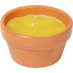 Świece antykomarowe w ceramice, komplet 2 szt. 7,5cm x 4cm - obrazek 2