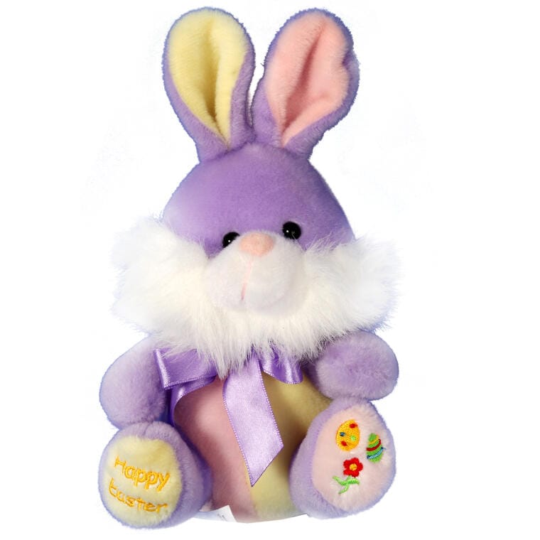 TLA8063F Zajączek Wielkanocny Pluszowy Fioletowy 20 cm - Dekoracja Świąteczna - obrazek 1