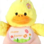 RÓŻOWA KACZKA PLUSZAK na Wielkanoc, 20 cm - obrazek 3