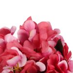 Bukiet 6 hortensji w kolorze różowym 32 cm - obrazek 2