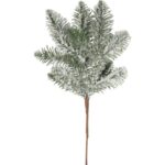 GAŁĄZKA ŚWIERKOWA OŚNIEŻONA  PIK 32 CM ZIELONA