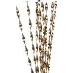 Gałązka metalizowana złota do dekoracji stroików sztuczna 72 cm - obrazek 3