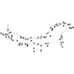 Girlanda dekoracyjna z kryształkami o długości 120 cm