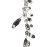 Girlanda dekoracyjna z kryształkami , potrójna gałązka do zawieszenia 25 cm - obrazek 2