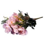 BUKIET 11 GAŁĄZEK Z 6 PIWONIAMI KOLOR JASNO RÓŻOWY - obrazek 3