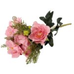 BUKIET 11 GAŁĄZEK Z 6 PIWONIAMI KOLOR RÓŻOWY - obrazek 3