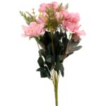 BUKIET 11 GAŁĄZEK Z 6 PIWONIAMI KOLOR RÓŻOWY