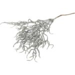 PIK Z BROKATOWYMI GAŁĄZKAMI 30 CM SREBRNY - obrazek 3