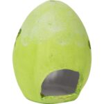 Zielony Ceramiczny Lampion w Kształcie Jajka 14cm - obrazek 2