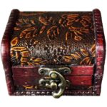 Szkatułka w kolorze brązowym