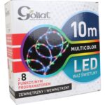 Wąż świetlny LED Multikolor z Programatorem 10 m - Elastyczna Dekoracja Wnętrz i Ogrodów - obrazek 2
