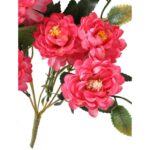 Bukiecik 7 kaczeńcy w kolorze różowym z dodatkami - obrazek 3