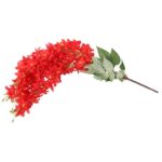 Czerwony Bukiet Sztucznych Bezi o Wysokości 54 cm - obrazek 3