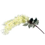 Bez Kremowy 54cm - Sztuczny Kwiat do Dekoracji - obrazek 3