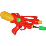 Nowoczesny Pistolet na Wodę Pomarańczowy 35cm na Śmigus-Dyngus - obrazek 3