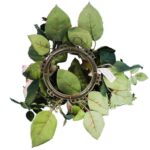 Romantyczny Wianek z Różami o Średnicy 20 cm - obrazek 3