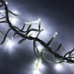 Lampki choinkowe 288 led typu gąsienica w kolorze białym 2 m - obrazek 2