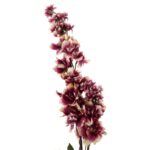 Sztuczna Gałązka Ostróżki Fioletowej Podwójnej 110 cm - Jesienna Paleta Kolorów - obrazek 2