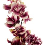 Sztuczna Gałązka Ostróżki Fioletowej Podwójnej 110 cm - Jesienna Paleta Kolorów - obrazek 3