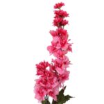Sztuczna Gałązka Ostróżki Różowej o Długości 110 cm - obrazek 3