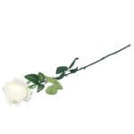 RÓŻA 72 cm KOLOR BIAŁY - obrazek 3
