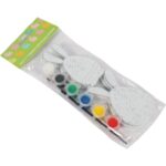 ZAJĄCZKI wielkanocne zestaw do malowania 6 sztuk - obrazek 2