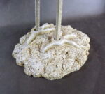  Czapla figurka w kolorze kremowym odwrócona - obrazek 2