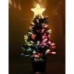 CHOINKA ŚWIATŁOWODOWA 100 CM Z GWIAZDKAMI