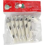 ŚWIĄTECZNE ZAWIESZKI NA CHOINKĘ LASKI CUKROWE 6 SZT - obrazek 2