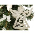 Komplet, 2 aniołków brokatowych, XCN-20782 - obrazek 2