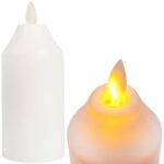ŚWIECZKA ŚWIECA LED ZNICZ NA BATERIE 15 CM ruchomy płomień