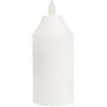 ŚWIECZKA ŚWIECA LED ZNICZ NA BATERIE 15 CM ruchomy płomień - obrazek 2