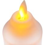 ŚWIECZKA ŚWIECA LED ZNICZ NA BATERIE 15 CM ruchomy płomień - obrazek 3