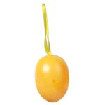 Zestaw 7 Jajek Wielkanocnych do Zawieszenia - Ozdoba w Kwiatki 5,5 cm - obrazek 2