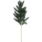 GAŁĄZKA ŚWIERKOWA gumowana 64 cm zielona