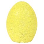 Dekoracyjne Świecące Jajko LED Wielkanocne Żółte z Ciepłym Białym Światłem