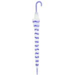 PARASOL PARASOLKA DLA DZIEWCZYNKI FIOLETOWE PASKI - obrazek 3