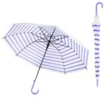 PARASOL PARASOLKA DLA DZIEWCZYNKI FIOLETOWE PASKI