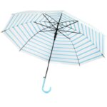 PARASOL PARASOLKA DLA DZIEWCZYNKI NIEBIESKIE PASKI - obrazek 3