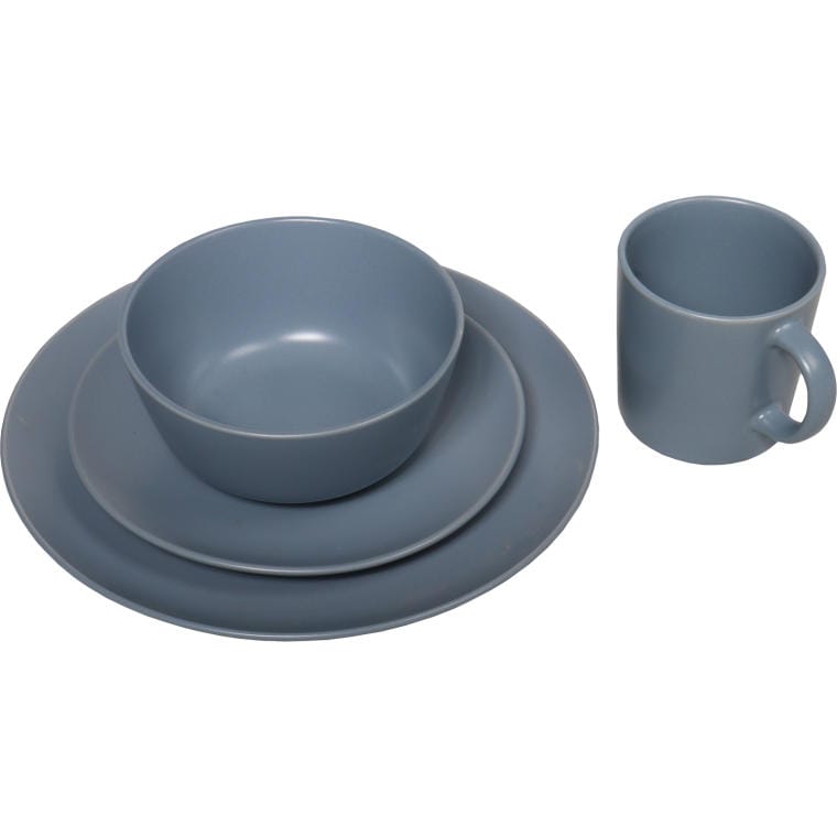 Y3-16T Zestaw Stołowy w Delikatnym Odcieniu Szarości, Mycie w Zmywarce, Użytek w Mikrofalówce - obrazek 1