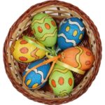 JAJKA W KOSZYCZKU 6 SZT 4 CM/1 - obrazek 3