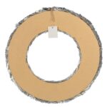 WIANEK DEKORACYJNY ŚWIĄTECZNY WIENIEC SREBRNY 40CM - obrazek 3