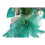 Dekoracja świąteczna - zawieszka turkusowa - obrazek 3