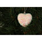 Komplet 4 serc styropianowych opalizujących 6 cm - obrazek 3