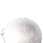 Bombka śnieżna opalizująca 9 cm - obrazek 2