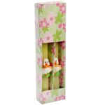 Świeczki Wielkanocne z Figurkami Kaczek 26cm, Białe, 2 szt. - obrazek 2